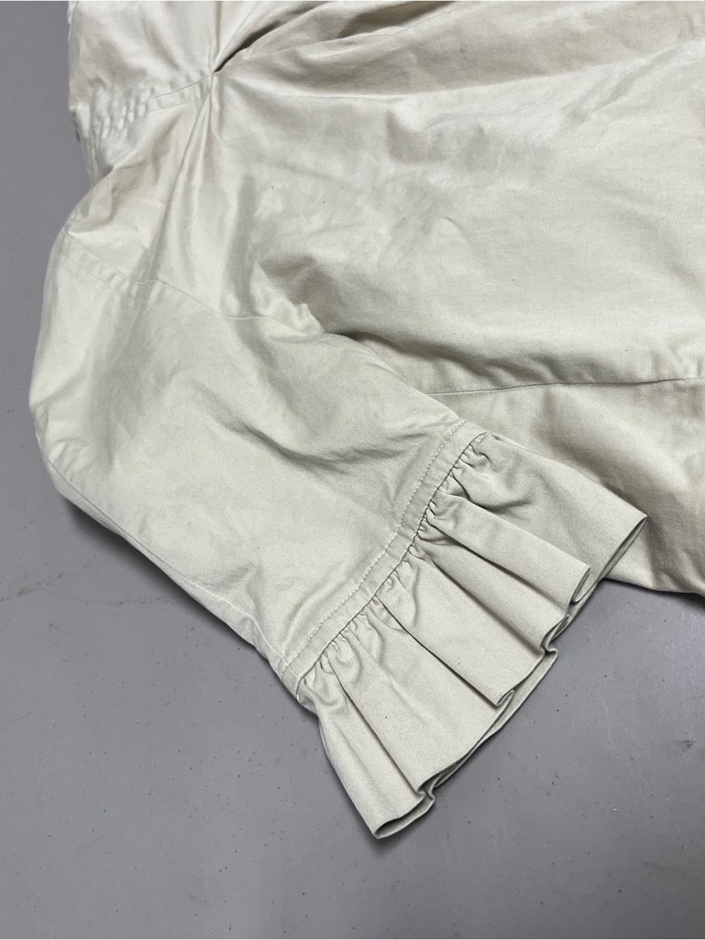 Express Cream Button-Front Kids Jacket - Picture 10 of 11
